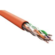 Кабель витая пара U/UTP кат.5E 4х2х0.52 ZHнг(А)-FRHF оранж. (уп.305м) ITK LC1-C5E04-167
