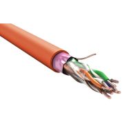 Кабель витая пара F/UTP кат.5E 4х2х0.52 нг(А)-FRLS оранж. (уп.305м) ITK LC1-C5E04-357