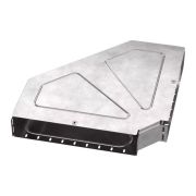 Угол для лотка горизонтальный 90град. 500х100 Стандарт с крышкой Промрукав PR16.0627