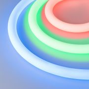 Лента светодиодная MOONLIGHT-TOP-F280-D25mm 24V RGB 360deg 14.4Вт/м IP65 3535 wire x1 прямой вывод кабеля герметичная (уп.5м) Arlight 037563