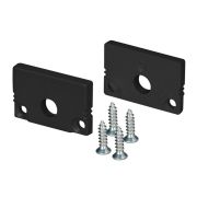 Заглушка SL-SLIM20-H13 BLACK с отверстием пластик Arlight 037513