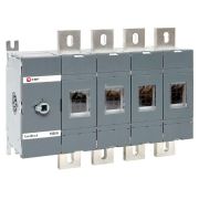 Рубильник 4п 1000А без рукоятки управления TwinBlock EKF tb-s-1000-4p