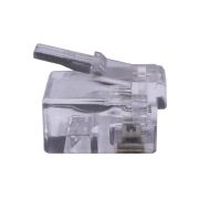 Коннектор 6P4C (RJ-11) (уп.100шт) SUPRLAN 10-0227