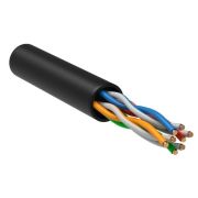 Кабель витая пара U/UTP кат.5E 4х2х0.52 LDPE черн. РФ/С (уп.305м) ITK LC3-C5E04-139-S-P-R
