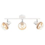 Светильник Anselma 7034-703 3хE14 40Вт настенно-потолочный спот поворотный Rivoli Б0051976