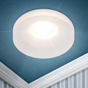 Светильник декоративный DK94 ICE MR16 GU5.3 встраив. бел. ЭРА Б0055590