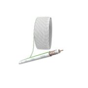 Кабель коаксиальный SAT 703 B 75 Ом Cu/(оплетка Cu 75%) PVC бел. (уп.10м) Эра Б0044613