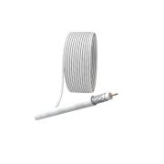 Кабель коаксиальный RG-6U 75 Ом CCS/(оплетка Al 32%) PVC бел. (уп.100м) Simple Эра Б0044595