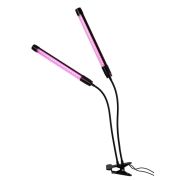 Светильник светодиодный FITO-20W-АLED-N 12Вт для растений красн./син. спектр на прищепке черн. Эра Б0053059