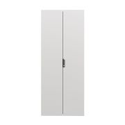 Дверь двойная сплошная IT-CQE 1800х600 RAL7035 DKC RGITCPED1860