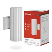 Светильник НБУ LINE-2хA60-WH E27 IP65 уличный настен. двусторон. под 2хA60 алюм. бел. IN HOME 4690612045054