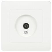 Розетка телевизионная одиночная TV СП Style 7-301-01 IP20 бел. Intro Б0060647