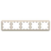 Рамка 5-м AtlasDesign Antique универс. беж. SE ATN100205