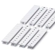 Маркировка для клемм ширина 6мм L1 L2 L3 N PE вертикальная ориентация 1шт=полоса из 10 маркеров (уп.10шт) DKC NUPUTUK-6-L1-PEV