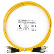 Шнур оптический duplex FC-FC 9/125 SM LSZH FOP(D)-9-FC-FC-2M 2м Cabeus 7491c