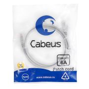Патч-корд U/UTP кат.6A PC-UTP-RJ45-Cat.6a-1m-LSZH 2xRJ45/8p8c неэкранир. LSZH (10G) 1м сер. Cabeus 7894c