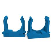 Держатель для труб (клипса) d32мм для монтажного пистолета син. Промрукав PR13.0146