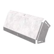 Угол для лотка вертикальный внешний 45град. 600х100 с крышкой Стандарт Промрукав PR16.0582