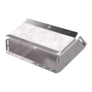 Угол для лотка вертикальный внутренний 45град. 400х100 с крышкой Стандарт Промрукав PR16.0594