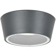 Светильник 5104 GX53 IP65 уличный потолочный сер. IEK LT-UPU0-5104-GX53-1-K03