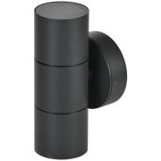 Светильник 5113 2хGU10 IP65 уличный настенный черн. IEK LT-UPU0-5113-GU10-2-K02