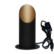 Светильник «Соната» 150 ННБ 63-60-009 G9 [ИМ] настол. черн.зол./шнур черн. Элетех 1005405283