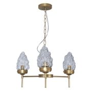 Светильник «Фламенко» 131 НПБ 01-3х40-101 Е14 [ИМ] подвесной зол. Элетех 1005405318