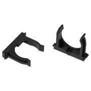 Держатель для труб (клипса) d50мм для прямого монтажа CLIP-50-B-MP черн. (уп.25шт) Эра Б0062034