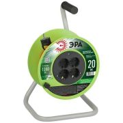 Удлинитель на катушке 4х20м с заземл. RP-4e-3х0.75-20m ПВС 3х0.75 Эра Б0056096