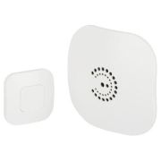 Звонок беспроводной дверной 36 мелодий BIONIC White бел. (в пакете) Эра Б0061074