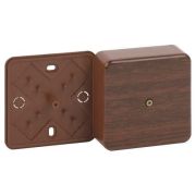 Коробка распаячная 50х50х20мм без клеммы IP40 дуб BS-O-50-50-20 Эра Б0058703