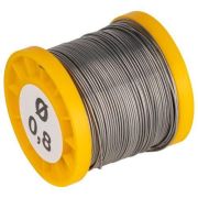 Припой с канифолью для пайки ПОС 61 трубка d0.8мм катушка 200гр Эра Б0061080