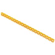 Маркер открытого типа KE 4-6кв.мм символ «F» (уп.200шт) IEK UMK-KE3-F