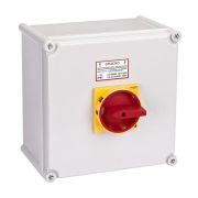 Выключатель-разъединитель главный аварийный 4п 125А IP65 закрытого исп. с замком SE MSD125411R