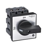 Выключатель-разъединитель 3п 63А IP20 с черн. рукоят. на дверцу 4 винтами SE MSD63320B