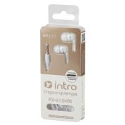 Вкладыши-гарнитура RX-915MW бел. Intro Б0023843