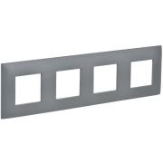 Рамка 4-м SKANDY SK-F04Gr сер. IEK SK-M42-K03