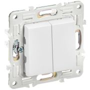 Выключатель перекрестный 2-кл. SKANDY 10А SK-V06W арктич. бел. IEK SK-V23-0-10-K01