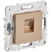 Розетка компьютерная RJ45 кат.5E SKANDY SK-K01Sa песочн. IEK SK-K10-1-K98