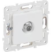 Розетка телевизионная проходная TV SKANDY SK-A17W арктич. бел. IEK SK-A10-P-K01