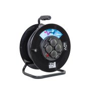 Удлинитель на катушке 4х30м с заземл. 16А IP54 4кВт КГ 3х2.5 термозащ. КОСМОС YKKsm30m-4g-Z(2.5)KG