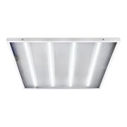 Светильник светодиодный PPL 595/U-E1 PRISMA 36Вт 6500К с БАП 1час (кнопка «тест») IP40 ДВО/ДПО универсальный панель JazzWay 5050082