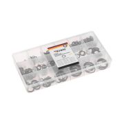 Набор резиновых уплотнительных колец 3-22мм (225шт/уп) Kranz KR-01-3101-17