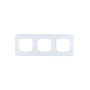 Рамка 3-м ASTI горизонт. бел. LEZARD 7081-0200-148