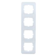 Рамка 4-м ASTI вертикал. бел. LEZARD 7081-0200-154