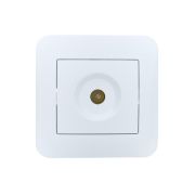 Розетка телевизионная оконечная TV СП ASTI IP20 в сборе бел. LEZARD 7081-0202-130