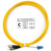 Шнур оптический FOP(d)-9-LC-FC-2м duplex LC-FC 9/125см 2м LSZH Cabeus 7333c