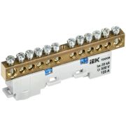 Шина нулевая N неизол. на универс. держ. 8х12-12-С TEKFOR IEK TF-NN20-12-DL-K07