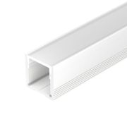 Профиль SL-SLIM20-H20-2000 WHITE L2000 алюм. Arlight 047631