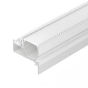 Профиль STRETCH-20-WALL-D-SIDE-2000 WHITE L2000 алюм. Arlight 042945